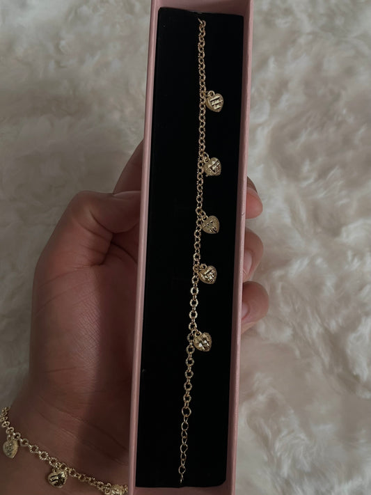 HEART NUGGET BRACELET