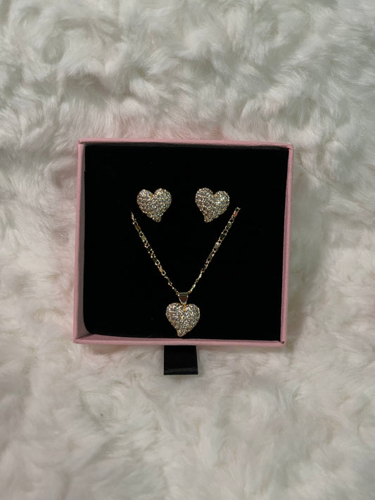 BLING HEART SET